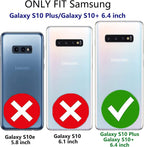 Entronix Case Compatible with Galaxy S10 Plus - Triple-Layer Heavy Duty Protection