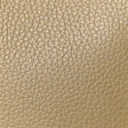 Small Classic Grain Silky Calfskin Lily Tote Linen Green