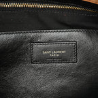 Suede Matelasse Monogram Large Jamie 4.3 Snuff