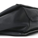 Smooth Calfskin Small Tri-Fold Bag Black