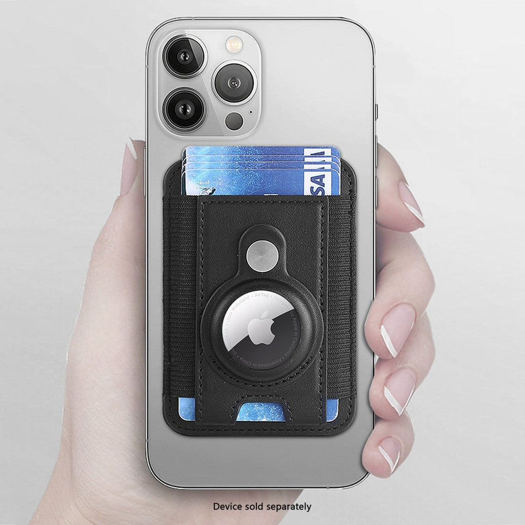 SAHARA - Indy Series Leather Airtag Wallet Case - Magsafe Compatible iPhones