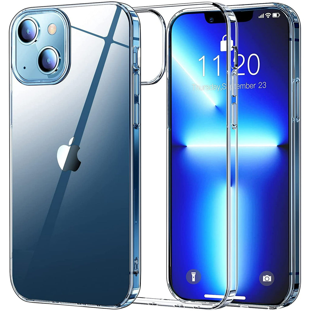 Entronix Case Compatible with iPhone 14 Plus - [Hard Back] Slim Clear
