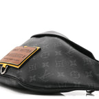 Monogram Eclipse Epi Gaston Label Discovery Bumbag Black Savan Yellow