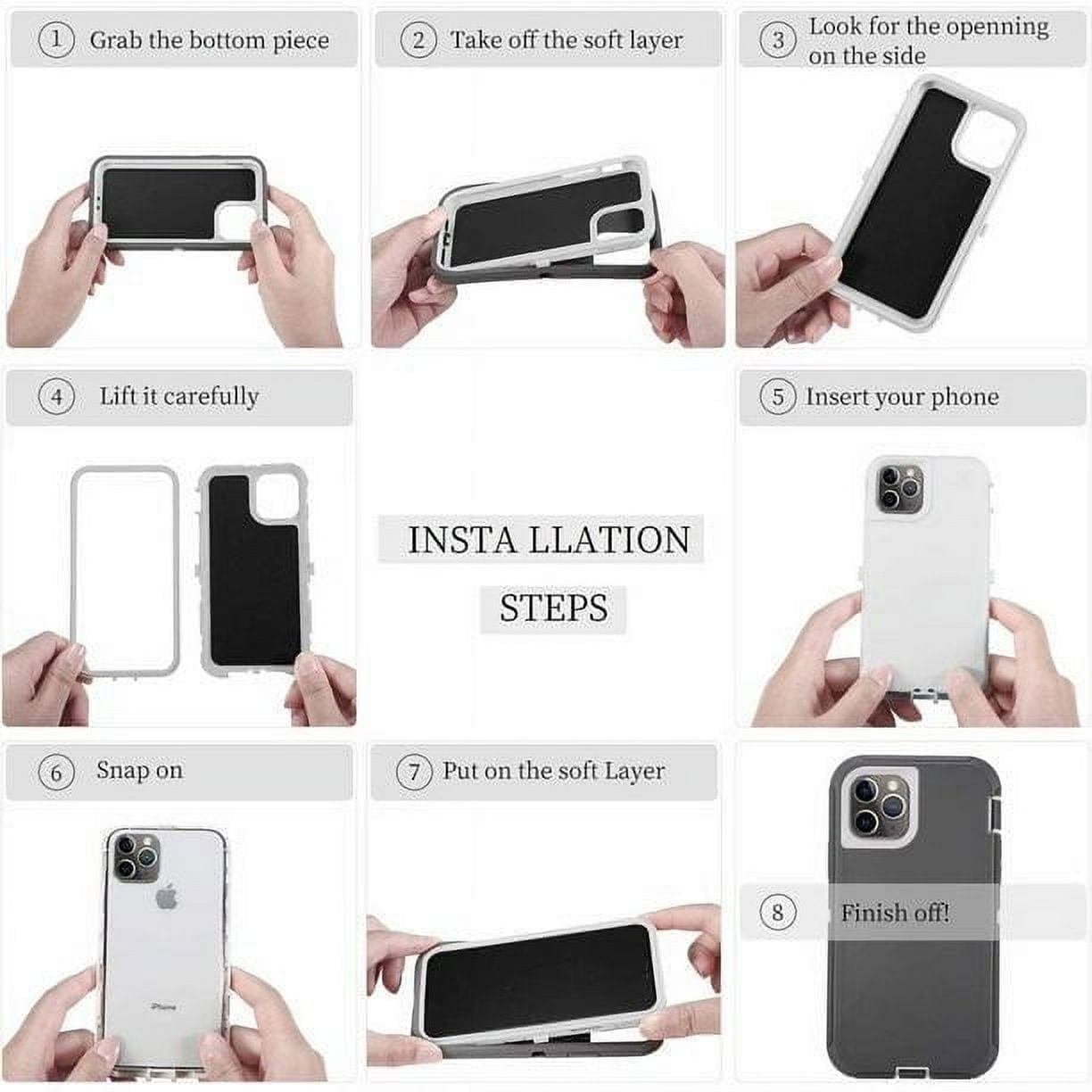 Entronix Case Compatible with iPhone 16E - Triple-Layer Heavy Duty Protection