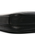Calfskin Zip Around Briefcase Black