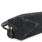 Nubuck Medium Le Teckel Bag Black Anthracite