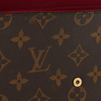 Monogram Pochette Felicie Chain Wallet Fuchsia