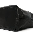 Vitello Daino Tote Black