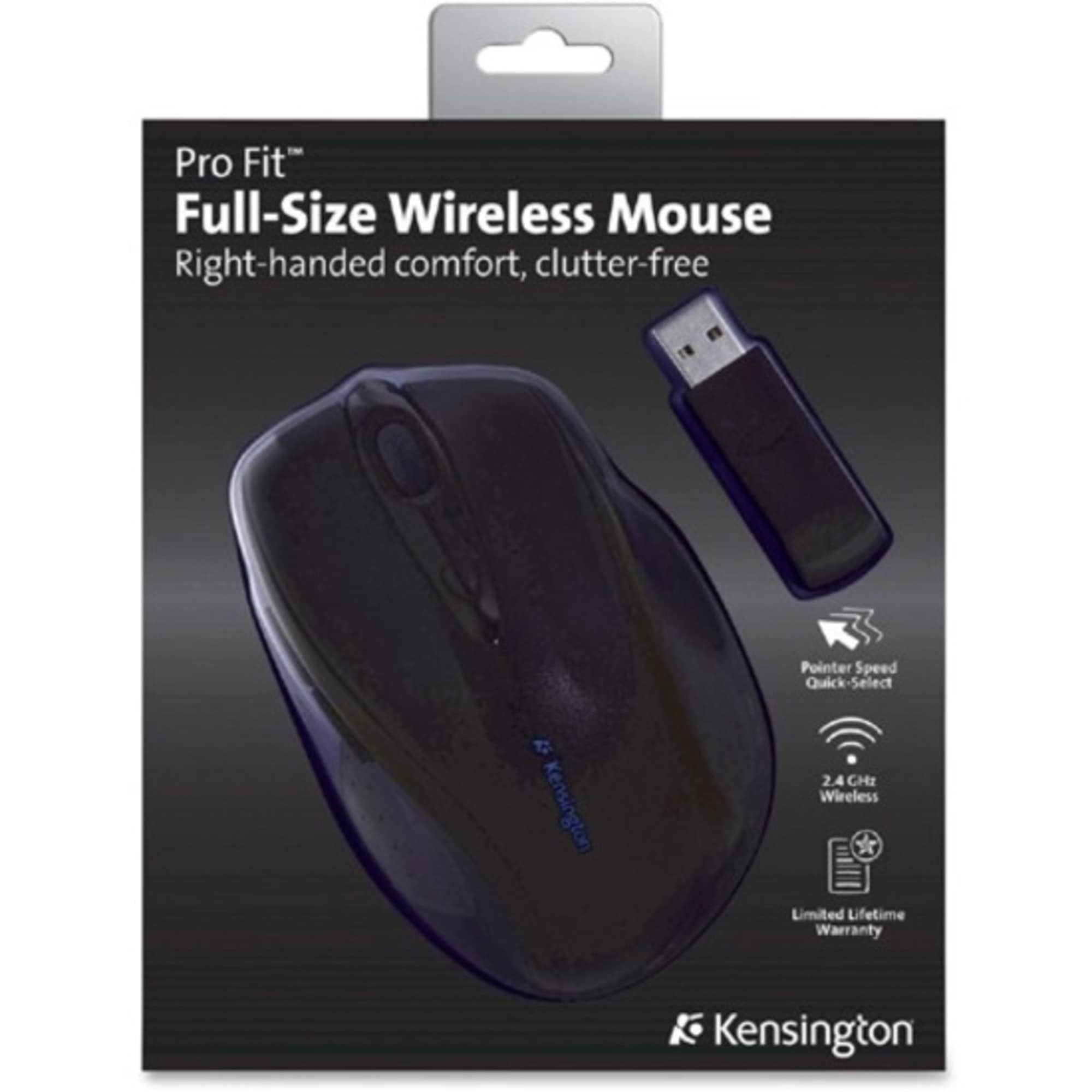 Pro Fit Full Size Wireless Mouse