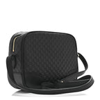 Microguccissima Mini Bree Messenger Bag Black