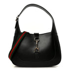 Boarded Dyana Lux Calfskin Medium Jackie 1961 Hobo Black