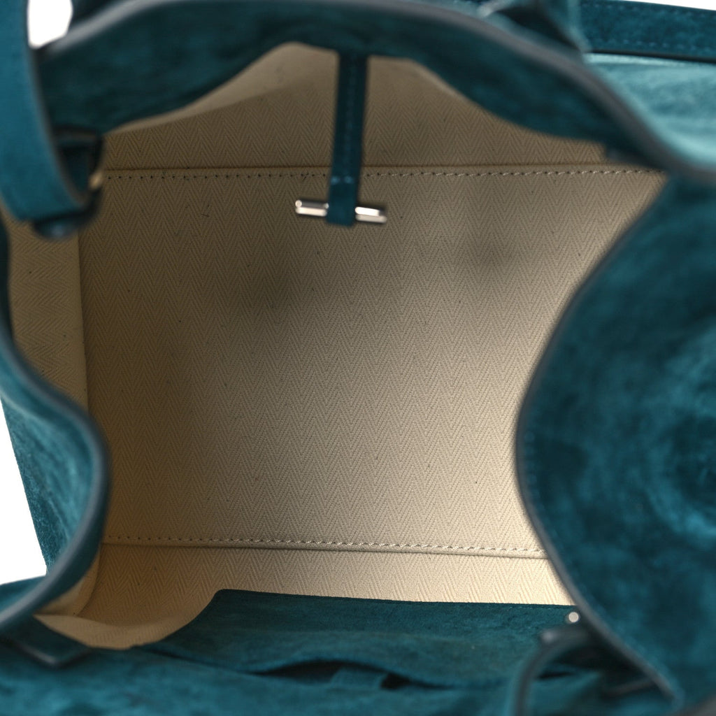 Suede Soft Margaux 10 Bag Teal Green