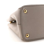 Saffiano Lux Large Galleria Double Zip Tote Argilla