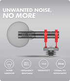 Movo X1-Mini Video Supercardioid Shotgun Mic