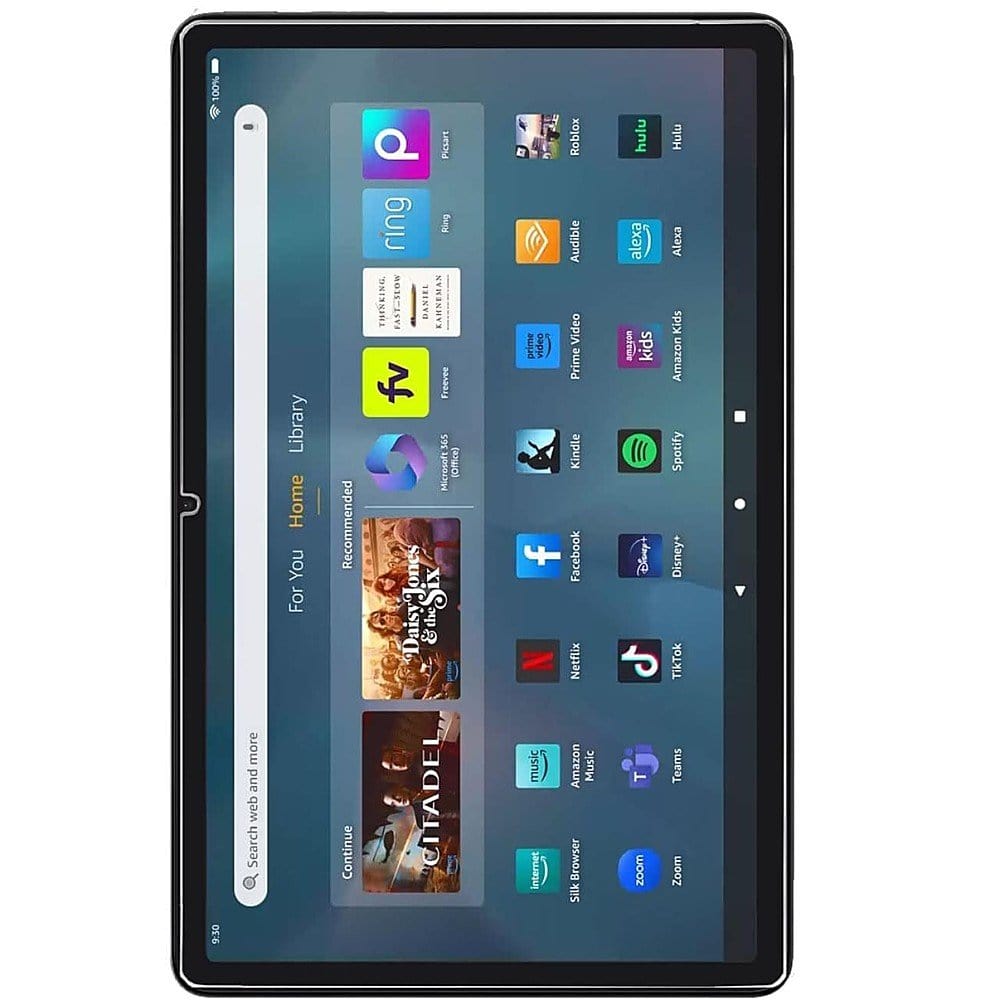 SAHARA - ZeroDamage Ultra-Strong Tempered Glass Screen Protector - Amazon Fire HD 10 (2023)