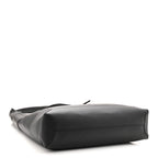 Calfskin Go Large Shoulder Bag Black