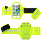 Reiko Running Sports Armband For Iphone 7/ 6/ 6S Or 5 Inches Device In Green (5X5 Inches)