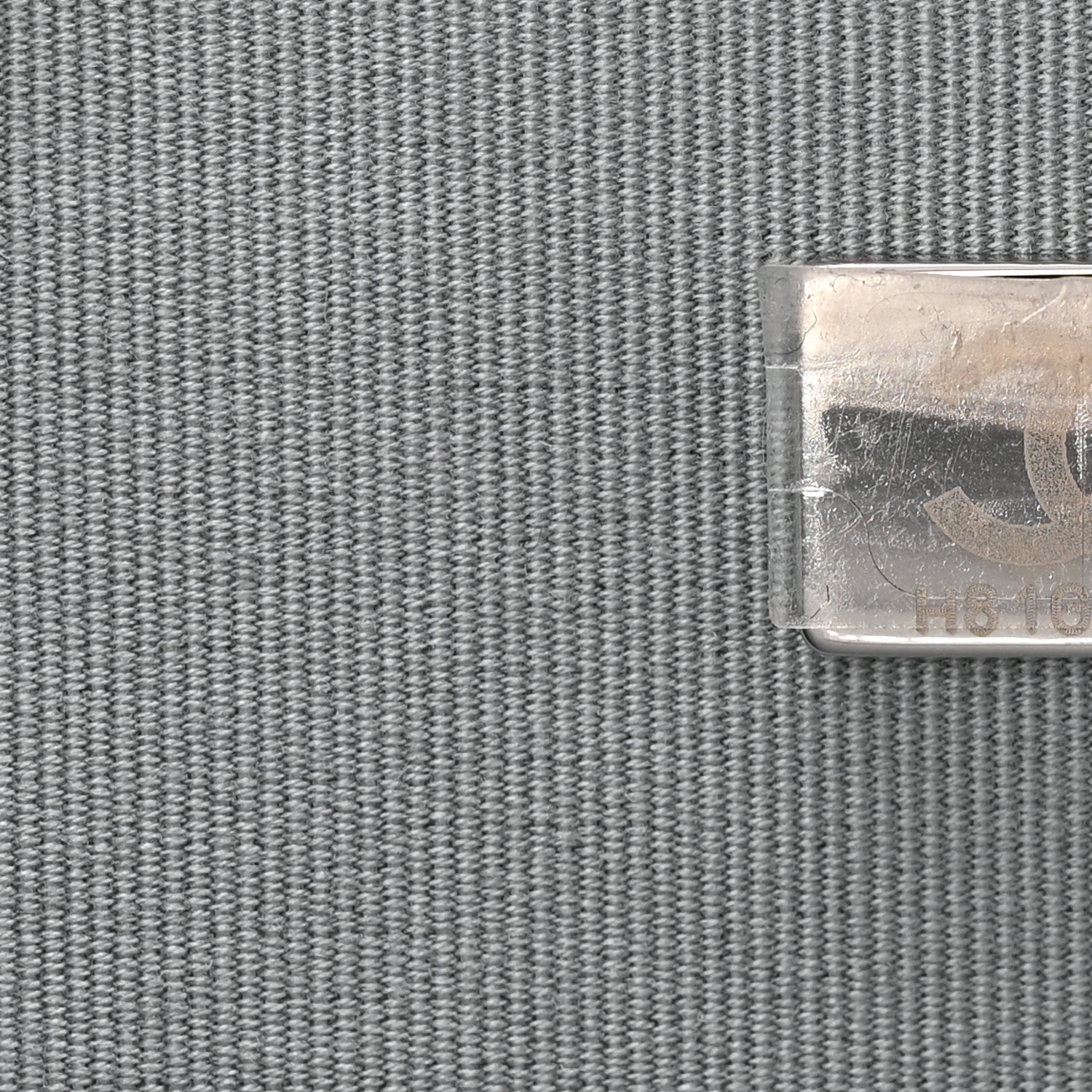 Metallic Lambskin Large Like A Wallet Flap Silver