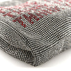 Crystal Wanglock Mini Shopper Silver