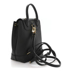 Calfskin Lockme Mini Backpack Black