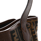 Zucca Vitello Artic Medium Shopping Tote Tobacco Castagna