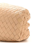 Nappa Maxi Intrecciato The Pouch Oversized Clutch Almond