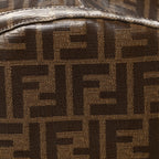 X FILA Glazed Fabric Vitello Century FF 1974 Mania Pouch Pocket Backpack Mogano Panna Blueberry
