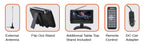 Naxa 9" Portable 12 Volt TV & Digital Multimedia Player (NT-90)