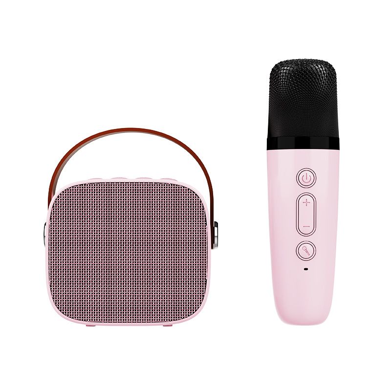 100W Peak High Power Portable Karaoke Bluetooth Speaker Wireless Microphone Suit Intelligent External Singing Equipment - Mini Mic 5