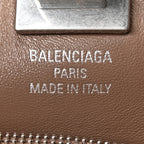 Smooth Calfskin Small Bel Air Carry All Bag Dark Taupe