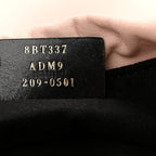 Soft Nappa Logo Small Drawstring Pouch Bag Rosa Quarzo Black