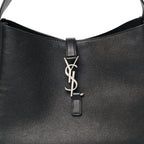 Supple Calfskin Large Le 5 A 7 Soft Hobo Black