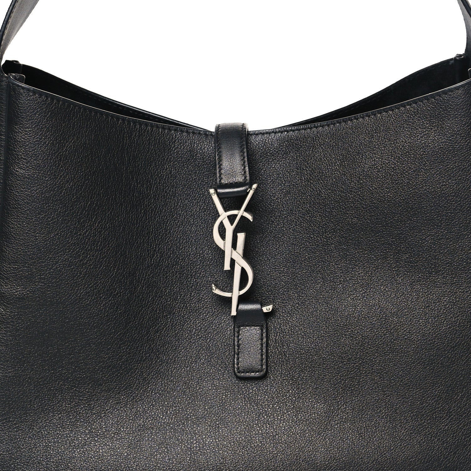 Supple Calfskin Large Le 5 A 7 Soft Hobo Black
