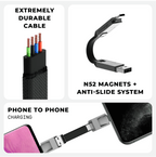 inCharge® 6 - 15W, 6in1 keyring cable