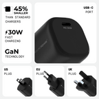 Essential GaN Charger - 30W power, 45% smaller