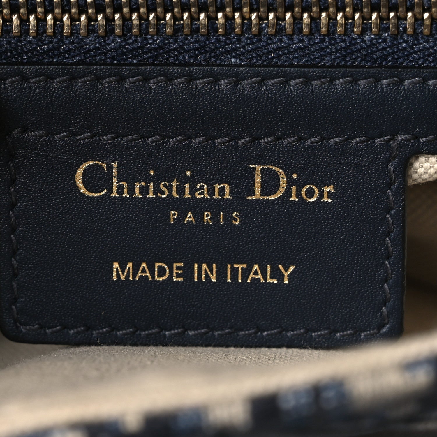 Oblique Saddle Bag Blue