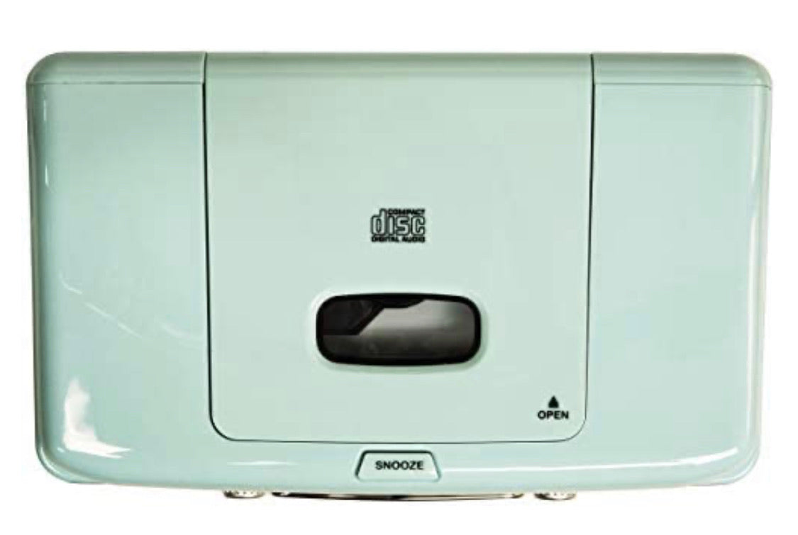Crosley Corsair Tabletop Am/fm Bluetooth Radio, Cd Player, Dual Alarm Clock