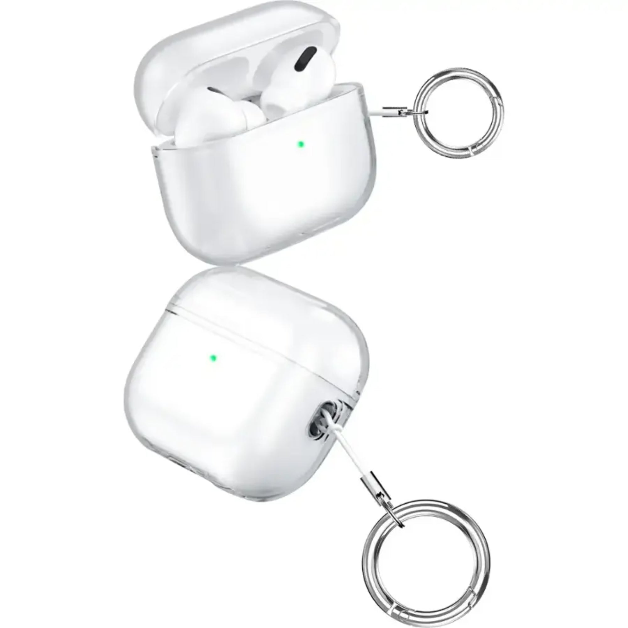 SAHARA - Hybrid Flex Series Case for Apple AirPods Pro (2nd Generation) - Clear