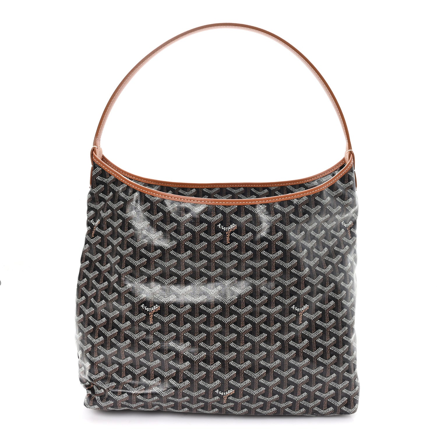 Goyardine Boheme Hobo Black Gold