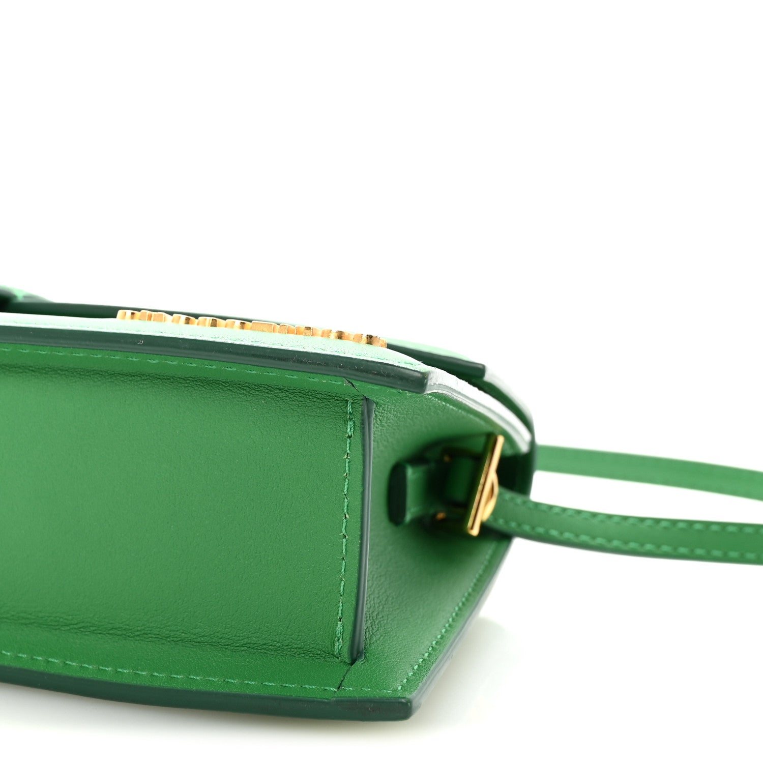 Smooth Calfskin Le Bambino Long Green