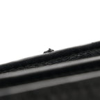 Snakeskin Medium Classic Box Flap Bag Black