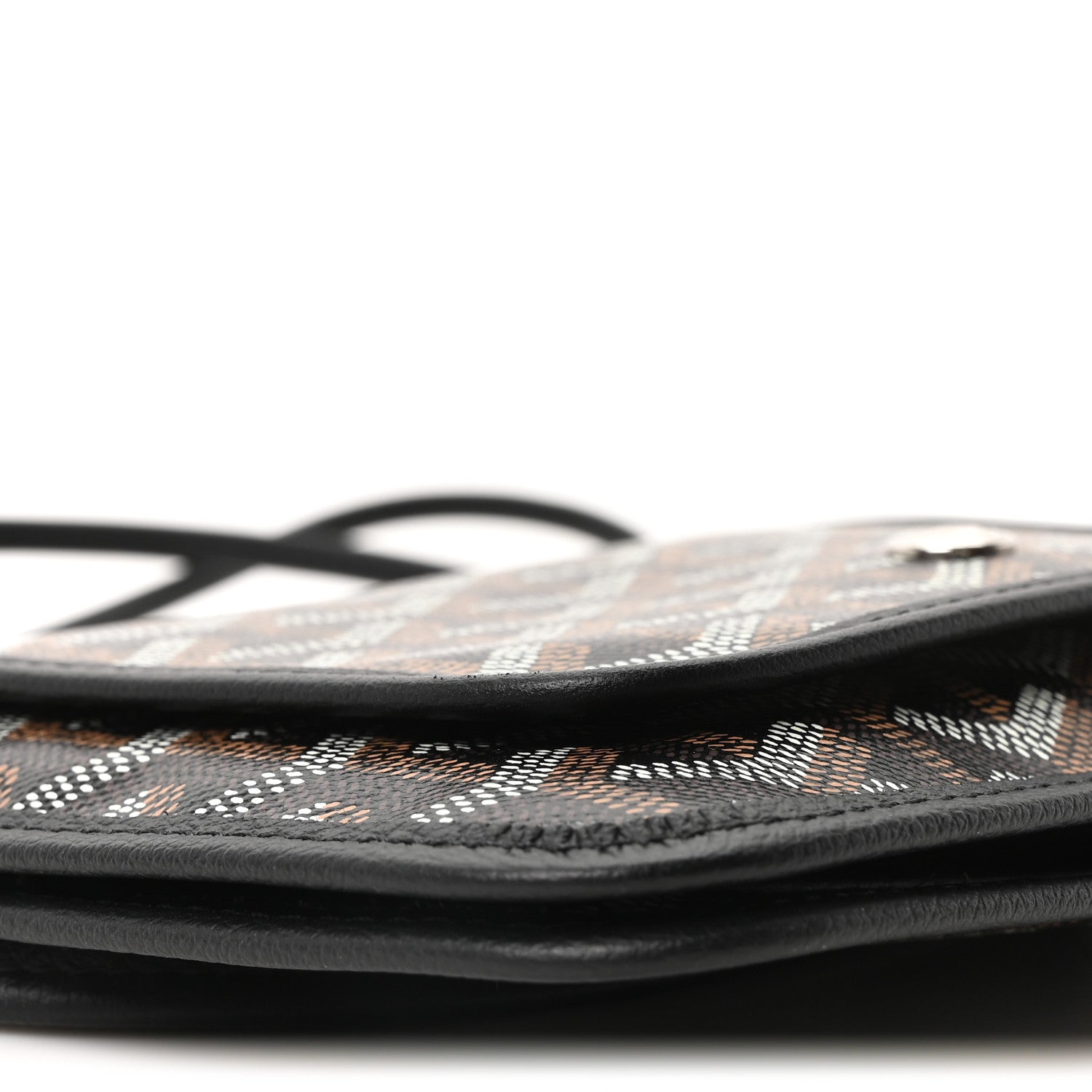 Goyardine Plumet Wallet Clutch Black
