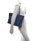 Nylon Monogram Medium Dieter Shopper Tote Navy