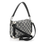 Monogram Jacquard Denim Side Trunk Grey