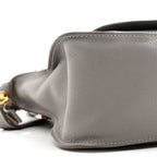 Calfskin Medium Marcie Satchel Cashmere Grey