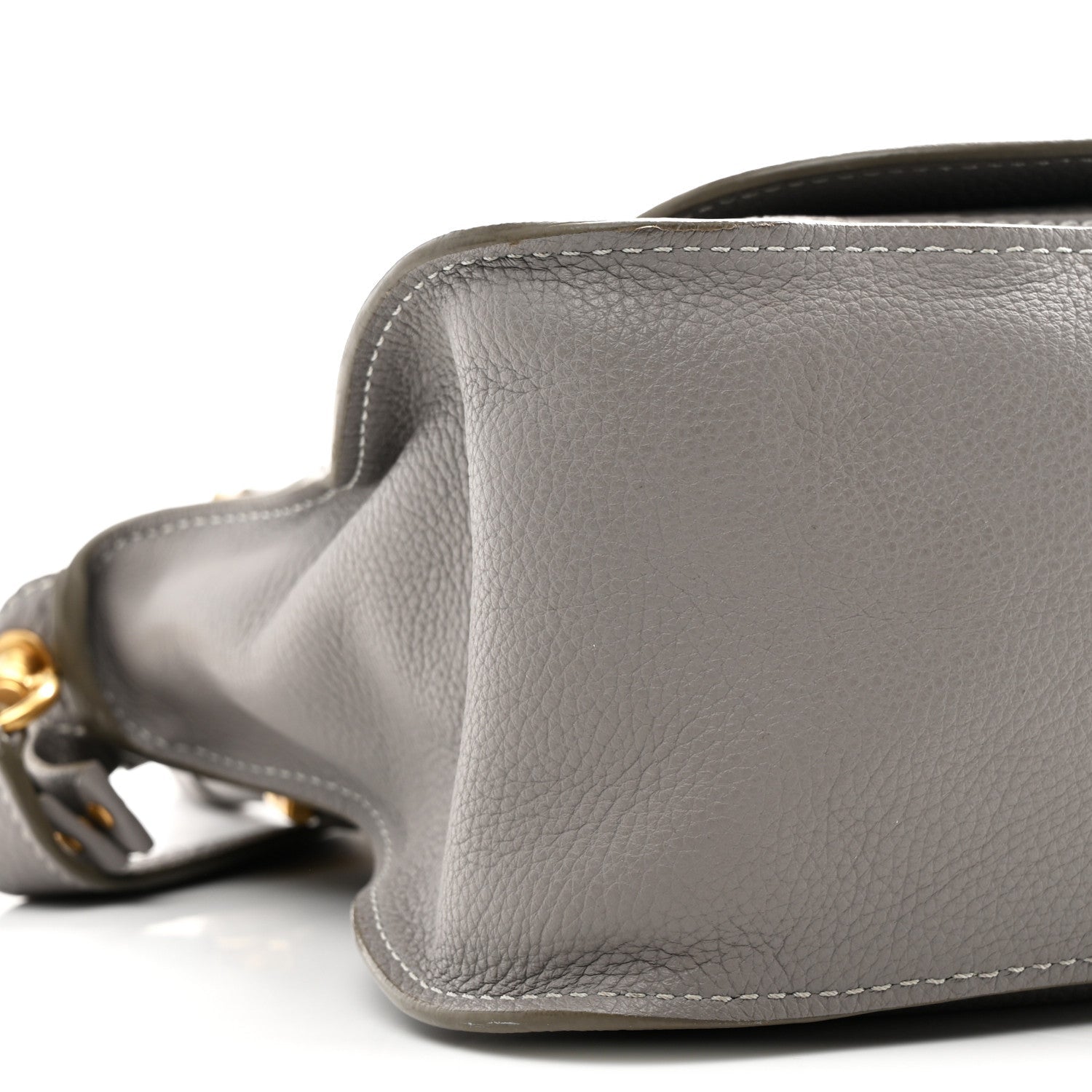 Calfskin Medium Marcie Satchel Cashmere Grey