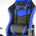 Gaming Chair in Black and Blue