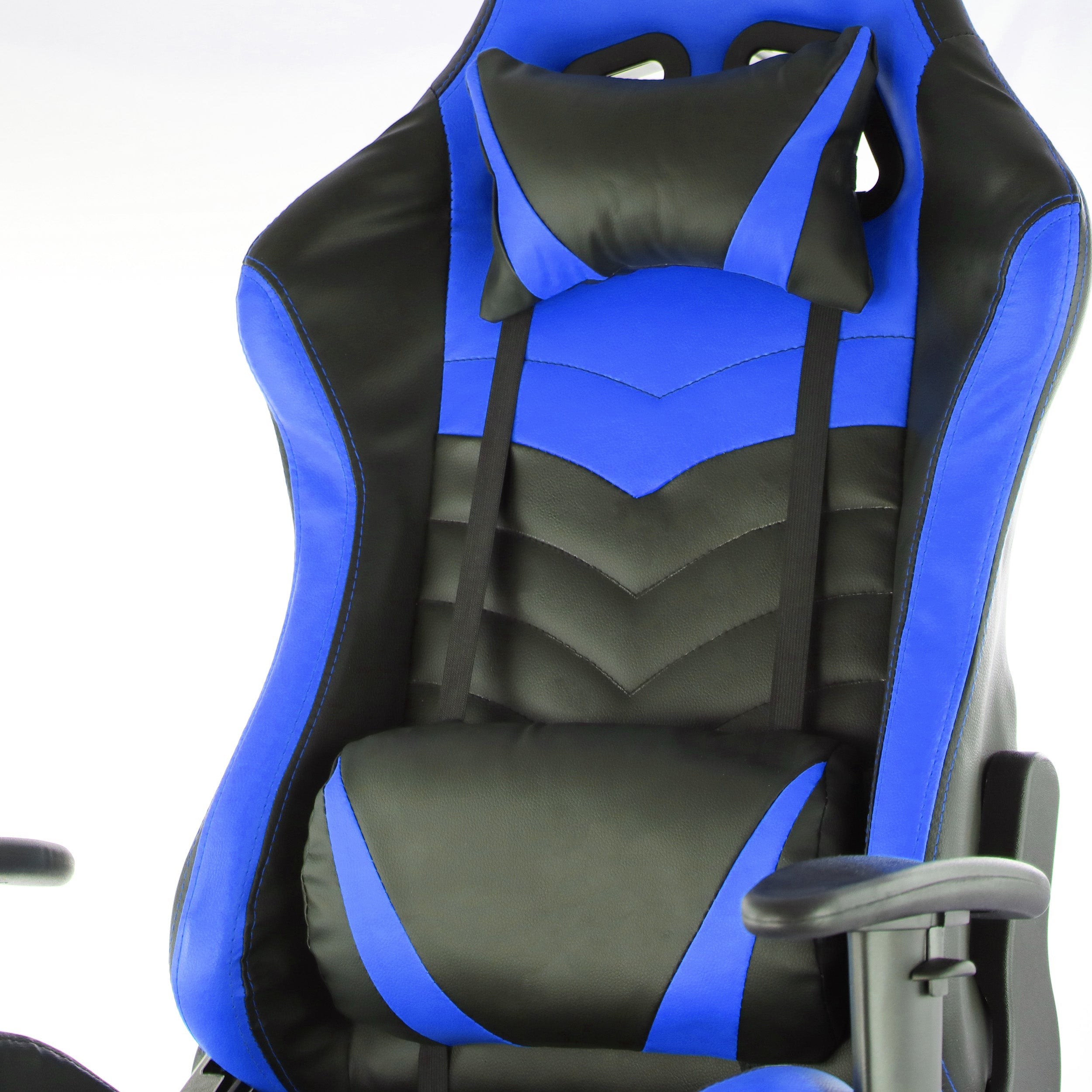 Gaming Chair in Black and Blue