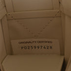 Patent Maxi Intrecciato Cassette Crossbody Bag White