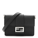 Cuoio Romano Micro Flat Baguette Black